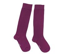 Weri Spezials Calcetines hasta la rodilla para mujer en colores de moda - Buen ajuste y algodón suave., morado, 39-42