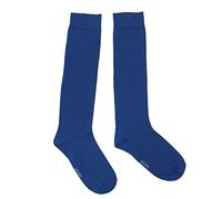 Weri Spezials Calcetines hasta la rodilla para mujer en colores de moda - Buen ajuste y algodón suave., azul genciana, 35-38