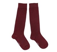 Weri Spezials - Calcetines para mujer en colores de moda - Buen ajuste y suave algodón burdeos 35-38