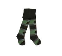 Weri Spezials. Leotardos para bebé en color verde oliva, diseño de Monster Truck, talla 110/116 (5-6 años)