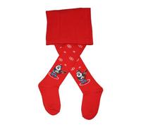 Weri Spezials niños pantimedias. Pere Noel y Rock 'n' Roll. Premio a partir del Máquina. rojo rojo Talla:3 años