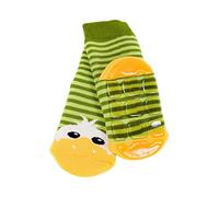 Weri Spezials - Pantuflas antideslizantes (0-3 meses, 13 a 14), color verde
