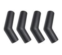 WERIGONI 4 Piezas Protectores de Zapatos para Palanca de Cambios de Moto, Protectores de Zapatos Antideslizantes de Silicona Negro Universal para Palanca de Cambio de Moto Goma
