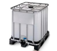 Werit Contenedor Depósito 600 litros con Palet de plástico