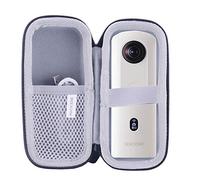 WERJIA Estuche rígido de Almacenamiento de Viaje para cámara RICOH Theta SC2 360, Black, Viajes