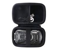 WERJIA Estuche rígido para Ricoh WG-80/WG-70/WG-60/WG-50/WG-6 Estuche para cámara digital (estuche de almacenamiento, negro)
