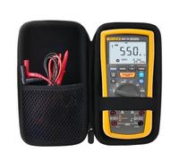 WERJIA Funda rígida compatible con multímetro digital Fluke 17B+ / Fluke 15B+ y accesorios (solo funda) (pequeño)