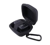WERJIA Funda rígida de almacenamiento para oxímetro de pulso en la punta de los dedos, oxímetro de oxígeno en sangre (negro)