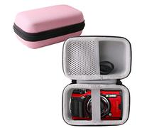 WERJIA Funda rígida de Transporte para cámara Digital Olympus Tough TG-6, TG-5, TG-4 (Rosa)