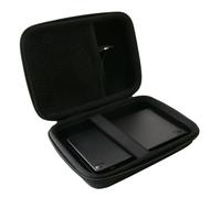 WERJIA Funda rígida de transporte para teclado Bluetooth plegable Samsers/iClever BK08 (sólo base) (negro)