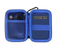 WERJIA Funda rígida de viaje para grabadora de voz PLAUD Note Pro AI/ABVPO/RECOLX/Tophorse AI, compatible con y más marcas de grabadora de voz AI y funda protectora magnética (azul)