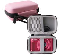 WERJIA Hard Carrying Case Compatible with Canon PowerShot SX720 SX620 SX730 SX740 G7X Digital Camera (Storage case Pink)
