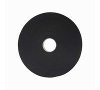 WERKA PRO Cinta de Grosgrain de algodón Negra 50 m 20 mm