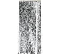 WERKA PRO Cortina de Cadena Negra Gris Blanca