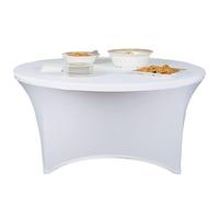 WERKA PRO Cubierta de Mesa Mesa Ø150cm Blanco