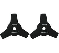 WERKA PRO Cuchilla de 3 Dientes para desbrozadora (Paquete de 2)
