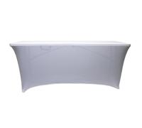 WERKA PRO Funda de Mesa para Mesa Plegable de 180 cm Blanco