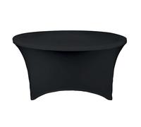 WERKA PRO Funda de Mesa Redonda Negra