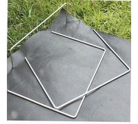 WERKA PRO Grampas metálicas galvanizadas 15 x 20cm 40 Piezas