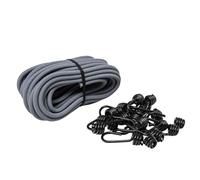 WERKA PRO Lote de Rodillo Tensor 10 m, Ø 8 mm con 20 Ganchos