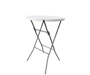 WERKA PRO Mesa Alta Plegable Ø80 x 110cm