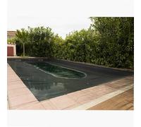 WERKA PRO Red de protección para Piscina 100g/m2 4 x 6 m | Aluminio, resistente a la intemperie, tratado anti-UV, resistente, duradero, uso piscina, malla 4 x 6 mm