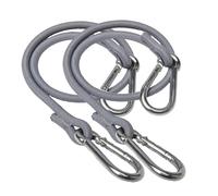 WERKA PRO Tensor con mosquetón de Aluminio 2 uds 30 cm