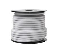 WERKA PRO Tenedor elástico Blanco Ø 8mm x 20m