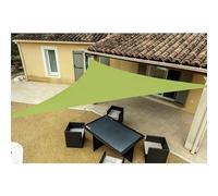 WERKA PRO Toldo de Sombra Triangular Verde 5 x 5 x 5 m
