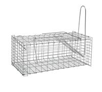 WERKA PRO Mono Capture per ratti 30,5 x 15 x 12,5 cm - Trappola per roditori VIVI, gabbia con rete Resistente - Cattura all'aiuto dell'esca - Interno ed esterno