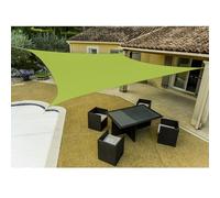 WERKA PRO Vela de Sombra Cuadrada Verde anís 3,6 x 3,6 m