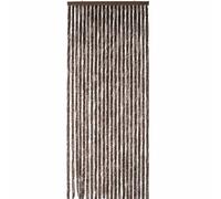 Werkapro - Cortina de Chenilla (90 x 220 cm), Color marrón