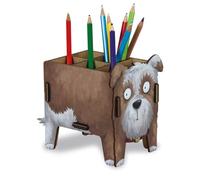 Werkhaus Caja para lápices de cuatro patas perro callejero