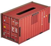 Werkhaus - Caja para pañuelos de papel, color rojo, CO1022