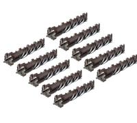 WERKON 10x brocas para martillo SDS-Plus 14 x 210 mm - brocas para hormigón de 4 filos para hormigón armado y mampostería - precisas y con baja vibración