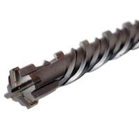 WERKON SDS Plus Hammer Drill Bit 25 x 600 mm Quadro X Cross Head Concrete Stone Masonry …