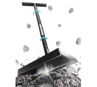 WERKTHOR Compactadora de Tierra manual de 11,5 kg de acero - Compactador de suelo con placa de 20 x 20 cm y mango T de 83 cm - Herramienta para compactar tierra, asfalto y grava