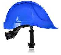 Werku WK100410, Casco Protección, Calidad Profesional, EPI Categoría II, Normativa EN397, Color Azul, Absorción Impactos 5000 N, Peso Neto 420 Gr