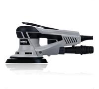 Werku WK400750, Lijadora Circular Rotorbital, Calidad Profesional, Motor Brushless, Potencia 350 W, Disco 150 mm, Órbita 5 mm, Incluye Disco Lijado y Manguera Aspiración