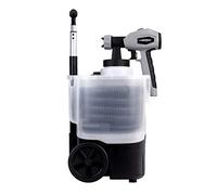 Werku WK401180, Pistola Pintar Succión Turbina-Trolley, Sistema Alto Volumen Baja Presión HVLP-I, Potencia 750 W, Depósito 800 ml, Paso Fluido 1.8-2.6 mm