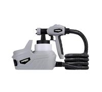 Werku WK401210, Pistola Pintar Succión Turbina, Sistema Alto Volumen Baja Presión HVLP-I, Potencia 650 W, Depósito 800 ml, Paso Fluido 1.8-2.6 mm