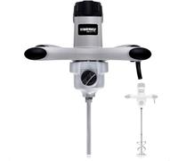 Werku WK401710, Mezclador Pintura-Mortero, Calidad Profesional, Mezclado 100 Kg, Potencia 1800 W, Incluye Varilla Mezcladora