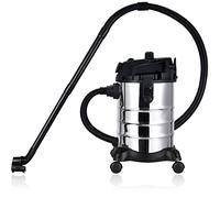 Werku WK402020, Aspirador Seco Húmedo, Calidad Profesional, Potencia 1200 W, Depósito 30 L, Sincronización Herramientas Eléctricas 2000 W, Filtro HEPA, Filtro Esponja