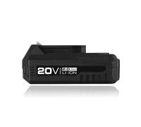 Werku WK403750, Batería Recargable, Calidad Profesional, Potencia 20 V MAX, Capacidad 2 Ah, Tecnología Li-Ion, Microchip Gestión Inteligente, Indicador LED Carga