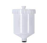 Werku WK500180, Depósito Pistolas Pintar Gravedad, Capacidad 600 ml, Rosca Universal BSP 1/2"