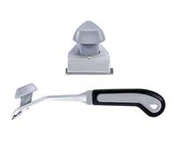 Werku WK600490, Rasqueta Pintura, Largo 290 mm, Medidas Hoja 65 X 8 mm, Grosor Hoja 2.0 mm, Cuerpo Acero Forjado, Hoja Acero Carbono, Mango ABS, Incluye Hoja de Doble Filo