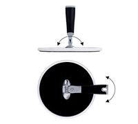 Werku WK601760, Lijadora Circular Paredes-Techos, Disco 225 mm, Graduable 180º, Incluye 3 discos de lija
