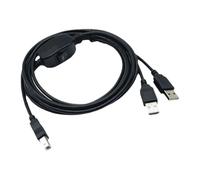 WERKWEN Cable selector de impresora USB, acceso al contador de recepción de | Conectores moldeados sin controlador con control de botón, funda gruesa, conectores B, acoplamiento de dispositivo