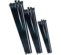 Werkzeyt cable tie assortment - black - various sizes in a set - 75 pieces - reu