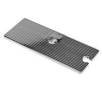 Werkzeyt Estante de ducha - 250 x 100 mm - Fácil montaje en la barra de ducha - Soporte de ducha integrado - de plástico ABS - cromado/Estantería de ducha/estante de baño / ZYT330593